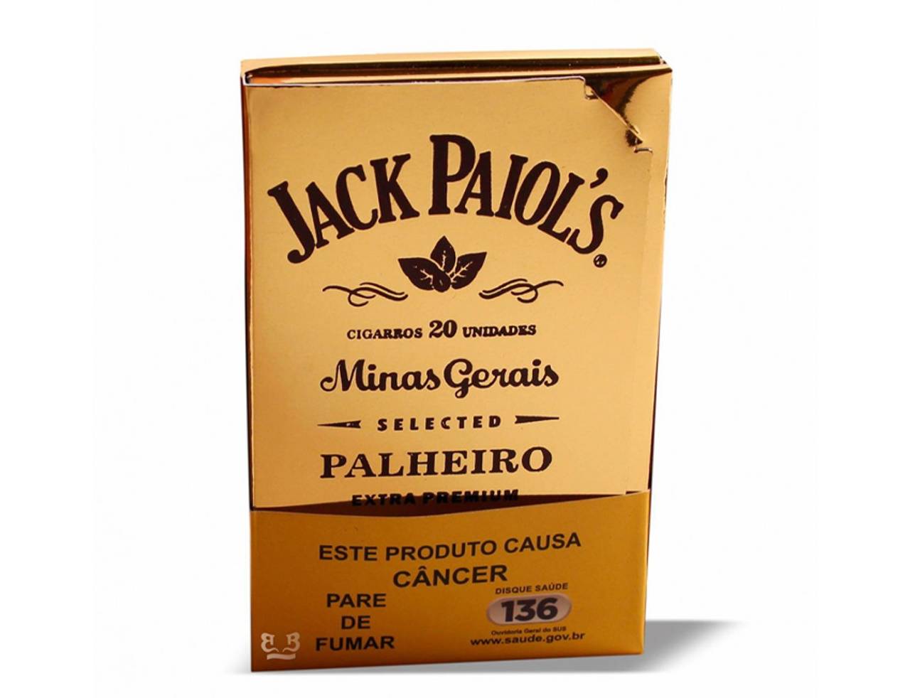 Palheiro Jack Paiol's Extra Premium caixinha marrom