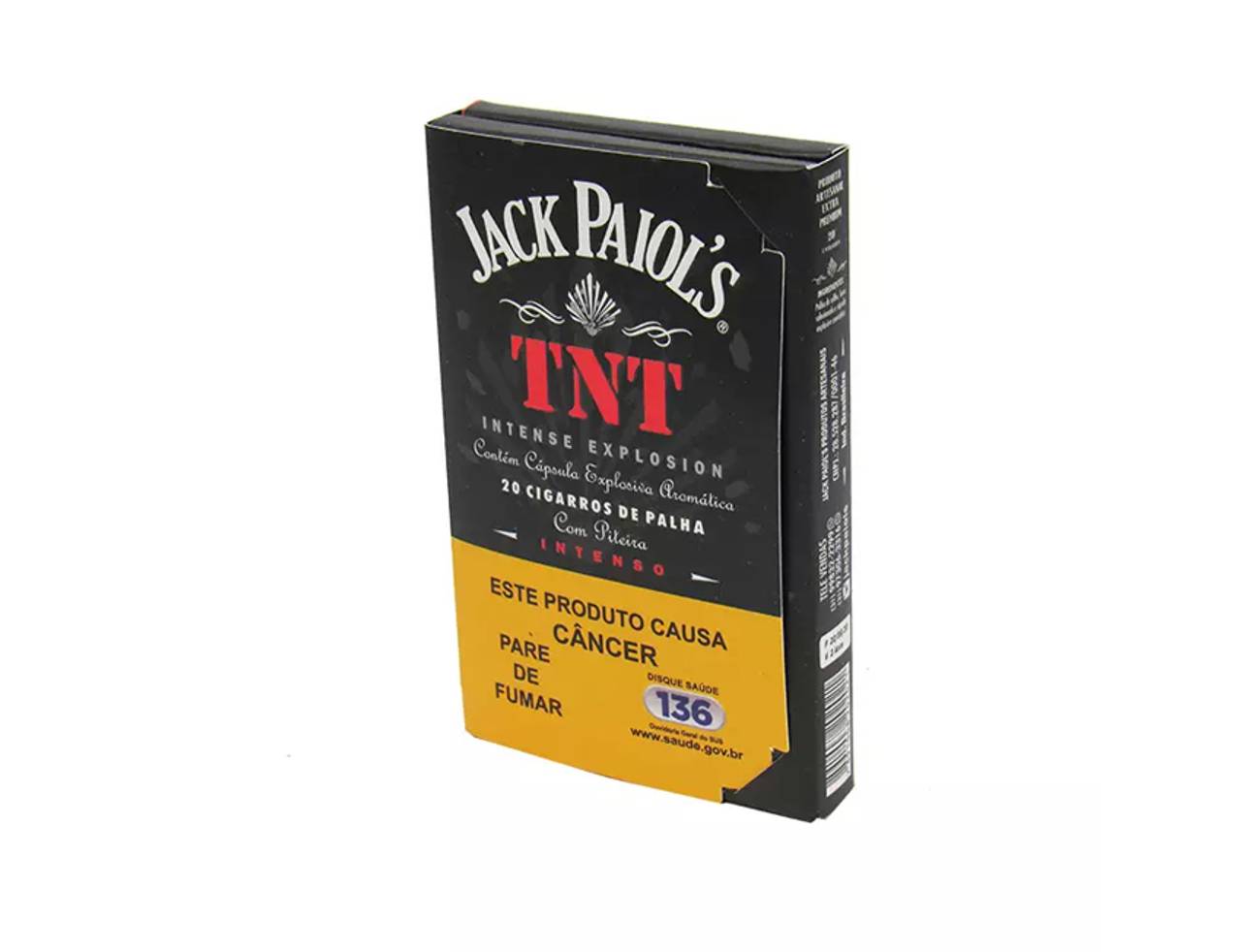 Palheiro Jack Paiol's TNT c/ piteira caixinha preta