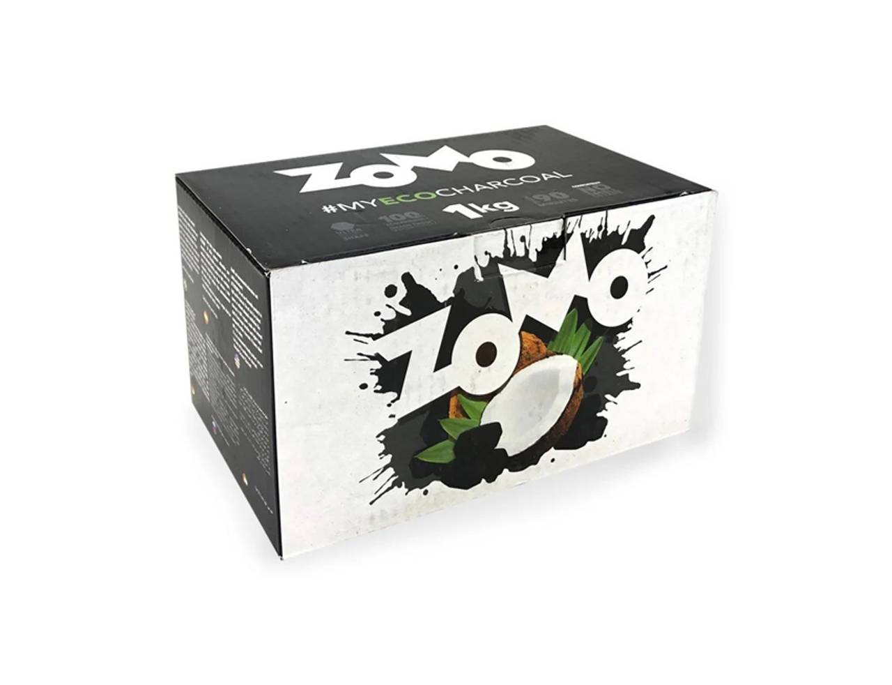 carvão de coco zomo