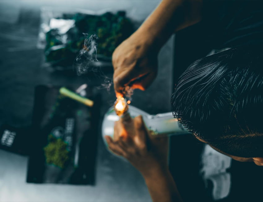 O que é um ice bong?
