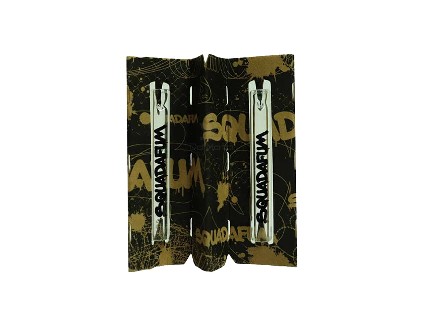 Kit 02 Piteiras de Vidro Long Tips Squadafum 7mm Kit 02 Piteiras de Vidro Long Tips Squadafum 7mm