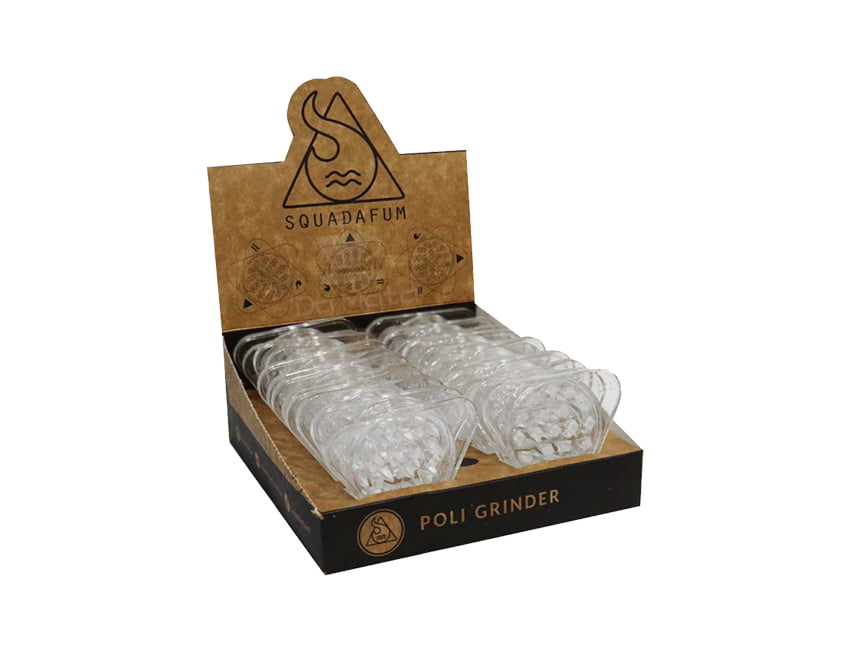 Caixa de Dichavador Squadafum Policarbonato Caixa de Dichavador Squadafum Policarbonato