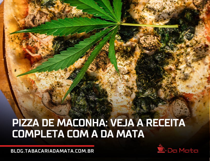 pizza de maconha temperada com especiarias|três tipos de maconhas ideais para fazer pizza de cannabis|homem temperando pizza de maconha