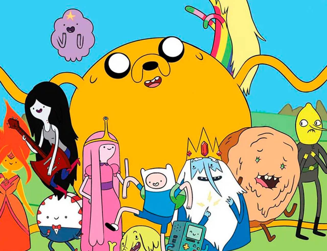 capa da série hora de aventura