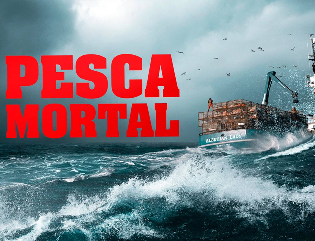capa da série pesca mortal