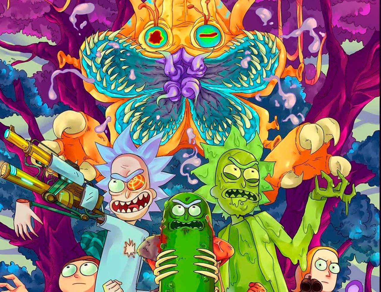 capa da série rick and morty